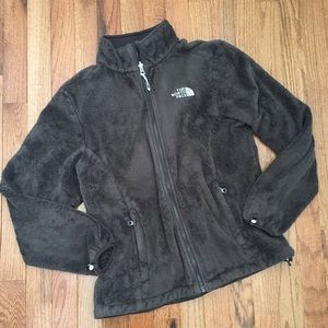 The North Face Brown Fleece jacket